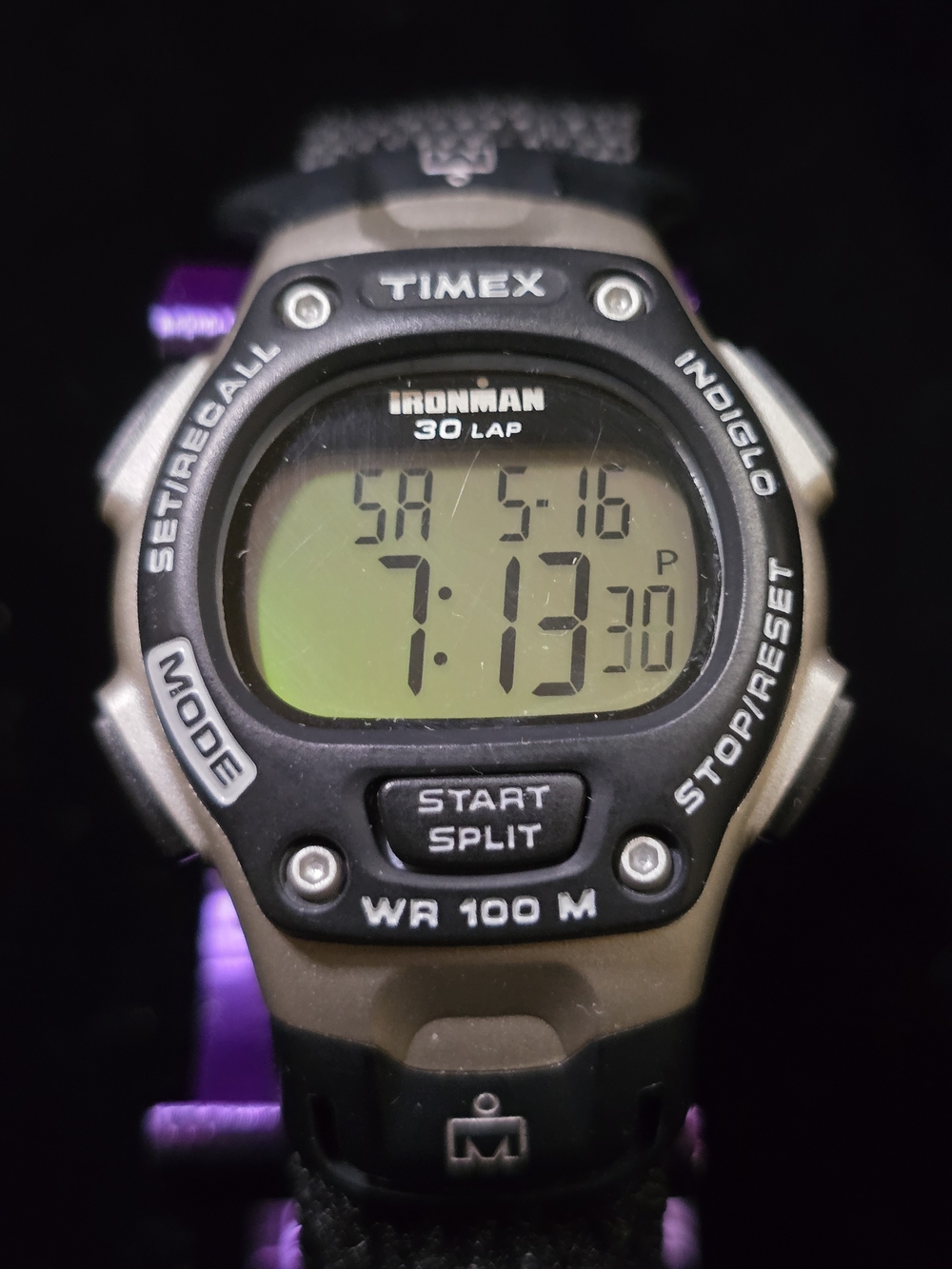 Timex Ironman Digital Sport Watch - Black & Silver (40mm)